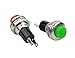 WMYCONGCONG 20 PCS Momentary SPST Metal Push Button Switch Red Green Cap with 10mm Thread