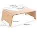 Toilet Stool, Wood Squatting Toilet Stool Bathroom Step Stool Household Anti-Skid Heightened Thickened for Adult Pregnant Elder Toddler Children, 6.3 Inch Height