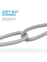 MFi Certified iPhone Charger 3FT 6FT 10FT Suitable for iPhone Xs Max XR X 8 8Plus 7 7Plus 6S 6S Plus SE iPad Portable Nylon Braided Lightning Cable 5Pack