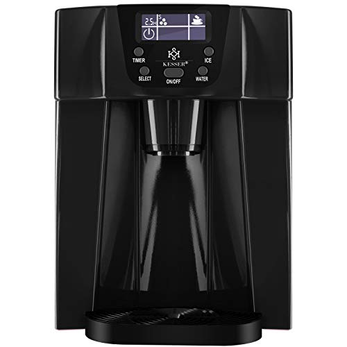 KESSER® Eiswürfelbereiter | Eiswürfelmaschine Edelstahl | 100W Ice Maker | 12 kg 24 h | 2 Würfelgrößen | Zubereitung in… – Bild 6