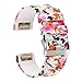 AIWELL Compatible for Fit bit Charge 2 Bands,Silicone Adjustable Replacement Sport Strap Printed Bands with Classic Buckle for Fit bit Charge2 HR,Fit bit Charge 2 Accessories Wristbands