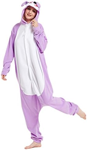 Yikaya Warm Womens Pajamas Sets Fleece Long Sleeve Cartoon Costumes Cosplay 2018
