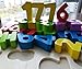 Babe Rock Wooden Number Puzzles for Toddlers 2-3 Years Old Boy Girl Learning Toys 23 Pieces
