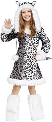 Snow Leopard Cat Child Costume