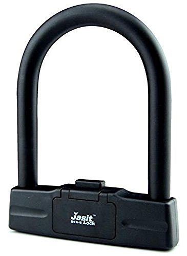 Allnice Bike Bicycle U Lock, 16mm Heavy Duty Drill Sawing Resistant Anti Theft Combination U Lock  for Bicycle Tricycle Motorcycle Scooter,etc. (Black)