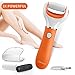 Electric Foot File, Rechargeable Powerful Pedicure Tools，Removes Dry, Dead, Hard, Scrubber Callus Remover Grinder for Cracked Heels