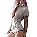 Littleforbig Adult Baby Onesie Diaper Lover (ABDL) Snap Crotch Romper Onesie Pajamas – Cosplay Magic School Onesie Red Set