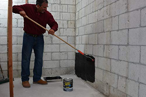 Flex Seal Liquid Waterproof Rubber Sealant Coating, Leak Repair & Patch for Roof, Gutters, Concrete & Basements, Brush/Roll/Dip/Pour, Gray, 32 oz (945 mL)