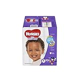 HUGGIES Little Movers Diapers, Size 6, For over 35 lbs., Box of 104 Baby Diapers for Active Babies, Packaging May Vary