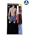 Tommy Hilfiger Mens 3-Pack Woven Boxer (Small, Red Navy Blue)