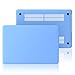 Kuzy Compatible with MacBook Pro 15.4 inch Case Model A1398 with Retina Display Soft Touch 15 inch Plastic Hard Shell Cover for Older MacBook Pro 15.4 inch, Serenity Blue