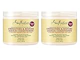 Shea Moisture Jamaican Black Conditioner Leave-In 16 Ounce (473ml) (2 Pack)