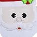 JOYIN Christmas Santa and Reindeer Christmas Dining Chair Slip Covers Decorations Ornaments Set for Xmas Indoor Décor, Party Favor Supplies, Restaurant Holiday Festival Party Decor