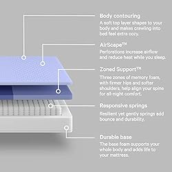 Casper Sleep Original Hybrid Mattress, Twin XL