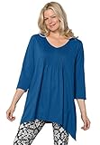 Woman Within Women's Plus Size Pintuck Tunic