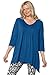 Woman Within Women's Plus Size Pintuck Tunic