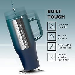 IRON °FLASK Co-Pilot Insulated Mug w/Straw & Flip