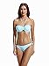 zeraca Women's Tie Side Bottom Push up Bandeau Swimsuit Bikini Sets