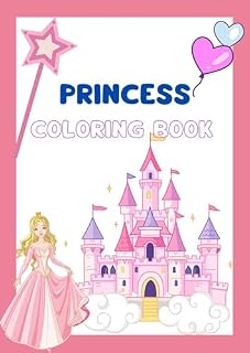 Livro Princess of Castle: livro para colorir e se divertir