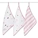 aden + anais washcloth Set 3 Pack, Heartbreaker