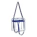 BAGAIL Clear Bags 12x6x12 Stadium Approved Clear Tote Bag with Zipper Closure Crossbody Shoulder Bag with Adjustable Strap(RoyalBlue)