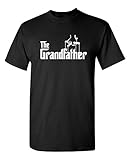 The Grandfather Fathers Day Gift Grandpa Movie Graphic Novelty Funny T Shirt XL Black