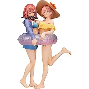 五等分の花嫁 中野一花＆中野三玖 1/7スケール ABS&PVC製 塗装済み完成品フィギュア