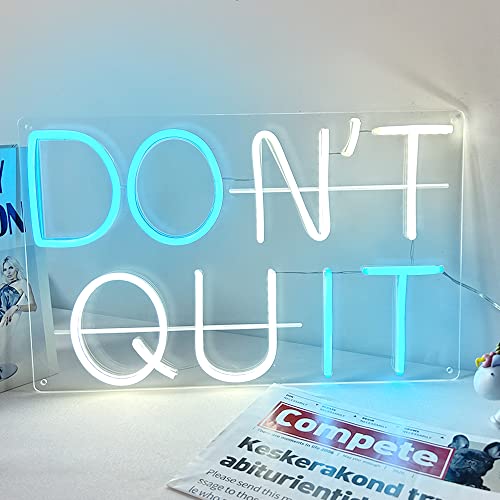 Do It Don't Quit Neon Sign For Wall, Room Decor, Motivational Wall Art