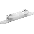Prime-Line G 3158 5/16 In. Concave Steel Wheel Sliding Window Tandem Roller Assembly (2 Pack)