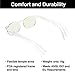 GAMMA RAY OPTICS Blue Light Blocking Glasses Anti Glare 1.75 Power