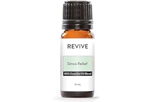 Sinus Relief Essential Oil Blend by Revive Essential Oils - 100% Pure Therapeutic Grade, for Diffuser, Humidifier, Massage, A