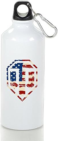 CENROL World Of Tanks US Game Logo Sports Water Bottle\r\n500 ML (16.9 Fluid Ounce) Aluminum