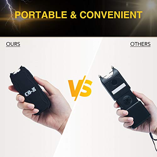 COZ 500,000V Mini Taser Stun Gun Highly Portable Ultrapowerful USB