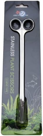 Aquarium STAINLESS PLANT SCISSORS CURVE TYPE -FISH TANK(25cm)