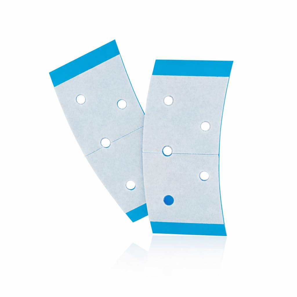 LUTTMANN Extenda Bond Plus Minis C Contour Hair System Tape, 36 pieces, 4.8 cm x 1.8 cm, Heat Resistant, Glueless, for all hairpieces, wigs & hair systems