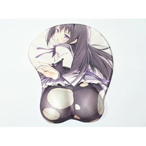 魔法少女まどか☆マギカ(暁美 ほむら) 3D 立体マウスパッド