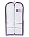 Danz N Motion Clear Garment Bag with ID Pocket