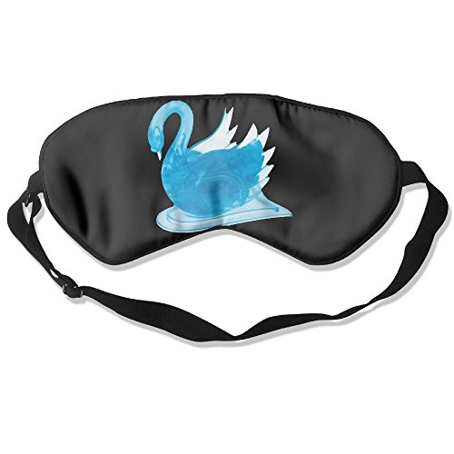 ZhiqianDF Blue Swan Goggles Sleep Shading Breathable Cute Eyes Relieve Eye Fatigue