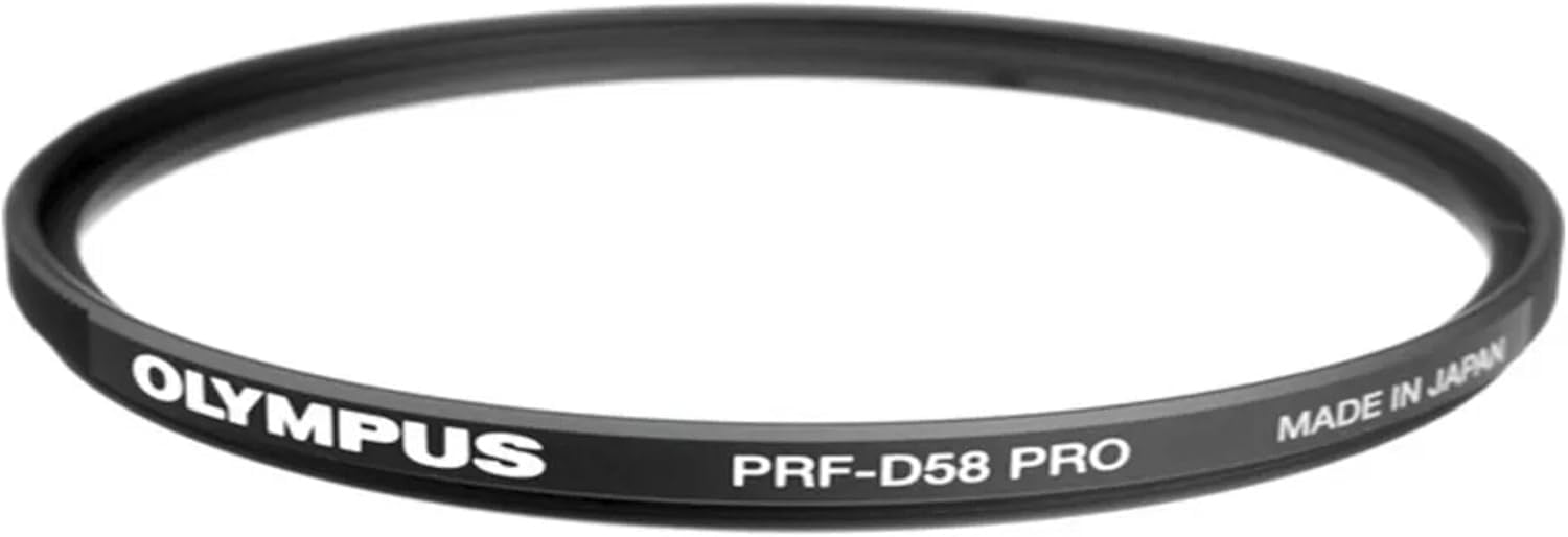 OM SYSTEM PRF-D58 MFT Pro protective filter, suitable for Olympus M.ZUIKO lenses (75mm F1.8, 12-45mm PRO,14-150mm, 40-150mm F4-5.6 (R), 75-300mm)