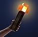 ThinkGeek Minecraft Redstone Light-Up Torch – Easy to Mount to Wall as Night Light - Officially-Licensed Minecraft Toy