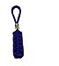 4 Electric Blue Todd Begg Inspired Paracord Knife Lanyards / Zipper Pulls w/ Gold Skull Bead