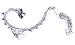 Buyinhouse 2 PCS The Dragon's Lure Stud Antique Silver