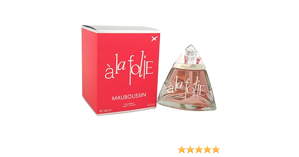 Amazon.com: Mauboussin A La Folie por Mauboussin Eau De Parfum Spray 3.3 oz  : Belleza y Cuidado Personal