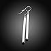 Minimalist 925 Sterling Silver Plated Long Bar Dangle Drop Earrings for Women Elegant Dangling Hypoallergenic