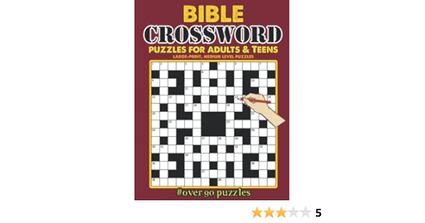 Bible Crossword Puzzles For Adults And Teens: Study God's ...