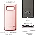 PEYOU Compatible for Galaxy Note 8 Battery Case,6500mAh Slim TPU Frame Protective Charger Rechargeable Extended Power Bank Type C Charging Battery Case w/Kickstand Compatible for Samsung Galaxy Note 8
