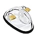YiFeng Polycarbonate Male Bowl Cage Chastity Device Belt Restraint Bondage Fetish ZCS26 (Clear)