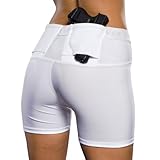 Women's Concealment Shorts by UnderTech Undercover (XL, Black)