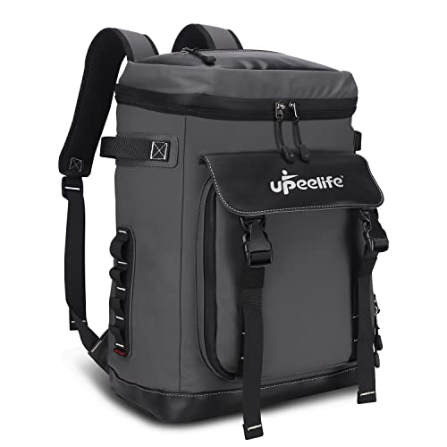 Upeelife Mochila Nevera Isotermica, 30L Grande Mochila Nevera Portatil Impermeable, Bolsa Picnic Termica Prueba de Fugas