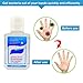 Onewell 60ML Hand sanitizer Gel, Portable Travel Hand sanitizer Antibacterial Moisturizer Fruit-Scented Cleanser Clear Bottle Without Water